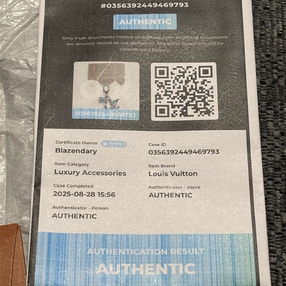 Louis Vuitton Royal Purple Charm Set - Picture 10 of 11